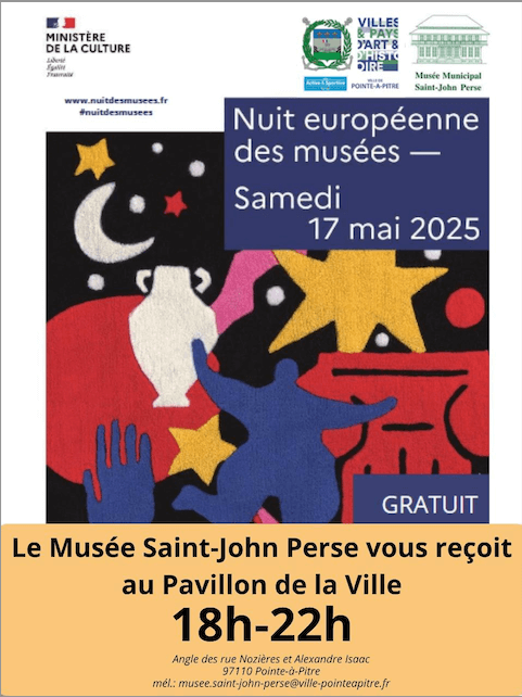 NUIT EUROPÉENNE DES MUSEES à Pointe-à-Pitre* 