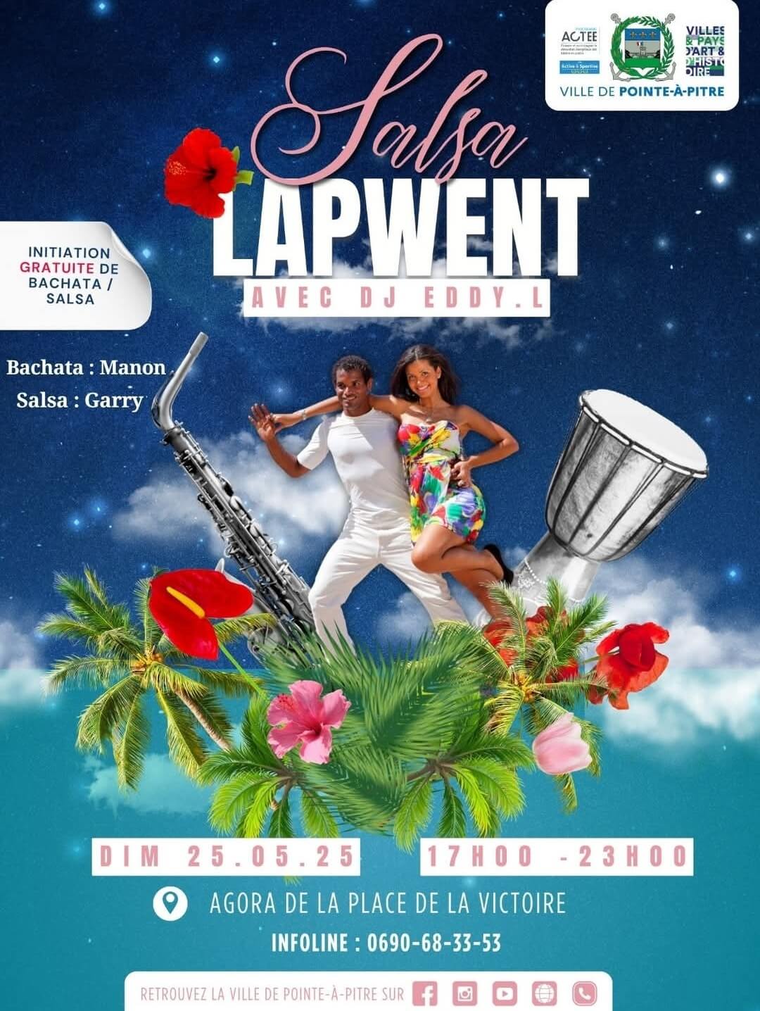 Salsa Lapwent au coeur de Pointe à Pitre